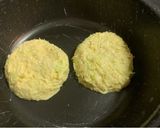 千切りキャベツと絹豆腐のお好み焼き作り方4写真