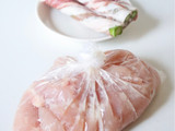 簡単ごまダレで【色々野菜とお肉の蒸籠蒸し