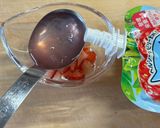 ひな祭り🎎市販のプリンで❣️春色🍓苺プリン作り方3写真