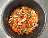 サンマ缶ときのこの炊き込みご飯作り方5写真