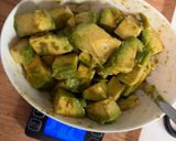 アボカドわさび　副菜作り方2写真