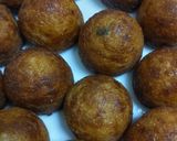 とろり半熟卵黄からめて♪巣籠もりタコ焼き作り方2写真
