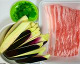 タサン志麻☆ナスの豚バラ肉巻きレンジ蒸し作り方1写真