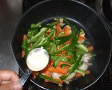 キャベツ鶏肉カレー粉炒め♪簡単レシピ作り方4写真