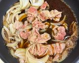 調理実習①（豚丼・すまし汁・酢の物）作り方8写真