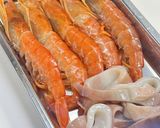 本格魚介パエリア　フライパン28㎝作り方3写真