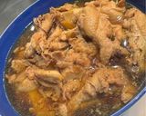 圧力鍋でほろほろ♪手羽元の料亭風生姜煮作り方6写真