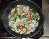 大根あんかけ煮♪簡単ちくわベーコン作り方8写真