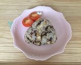 昆布佃煮とゆかりと天かすのおにぎり作り方2写真