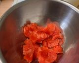 100%スイカジュース★大量消費作り方1写真