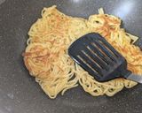 オイスターなイカす韮もやし食感焼きそば作り方3写真
