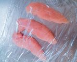 ＊ヘルシー☆薄焼きササミの梅おかかのせ＊作り方2写真