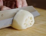 『れんこん』のガーリックオイル焼き♫作り方3写真