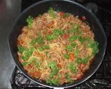 ミートソースパスタ♪簡単トマト缶作り方10写真