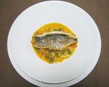 イサキのポワレ♪トマトレモンバターソース作り方5写真