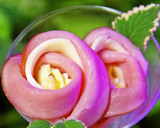 花おつまみ♡生ハムとクリチの薔薇♬簡単作り方10写真