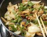 m豚バラ玉ねぎの大葉オイマヨ炒め作り方6写真
