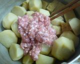 ２人分・里芋のそぼろ煮作り方5写真