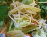 フレッシュ野菜たっぷりカルボナーラ作り方4写真