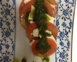 【簡単】バジルソースのカプレーゼ作り方3写真