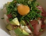 ずぼらダイエット☆米無☆納豆鮪アボ豆腐丼作り方4写真