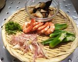冷たい小鉢　夏野菜のコンソメジュレ寄せ作り方1写真