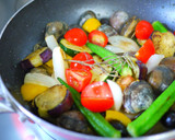 夏野菜のソテー＊あさりのアクアパッツァ風作り方8写真