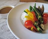 簡単オシャレな夏野菜カレー作り方8写真
