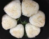 にんにく味噌で焼きおにぎり(≧∇≦)作り方6写真
