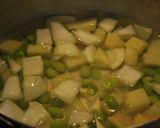 mielle風　枝豆のビシソワーズ作り方1写真