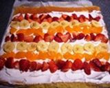 ☆フルーツたっぷりロールケーキ☆作り方6写真