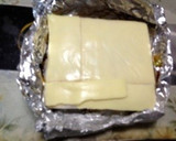 チーズと卵のはんぺん焼き☆かにかまのせ作り方4写真