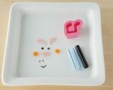 キャラ弁♪明太子マヨネーズでぶたちゃん作り方5写真