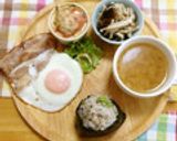 しらすとすりゴマ・青海苔のおにぎり作り方7写真