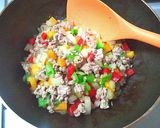 チリパウダーで☆メキシカン風炒飯作り方2写真