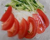 冷やしぶっかけトマトソーメン作り方8写真
