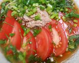 冷やしぶっかけトマトソーメン作り方10写真