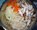 牛肉と根菜の炒め物作り方1写真