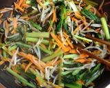 簡単常備菜！三色野菜とひじきのナムル作り方6写真