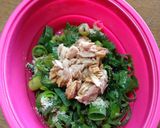 たっぷりネギとツナの塩味素麺作り方2写真