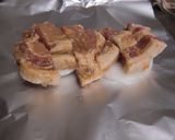 豚肉みそ漬け　ホイル焼き作り方2写真