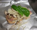 豚肉みそ漬け　ホイル焼き作り方3写真