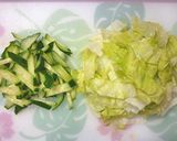 粗挽きガーリックでガーリック豆腐のサラダ作り方5写真