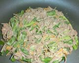 残ったそばや素麺をお好み焼きにリメイク!作り方2写真