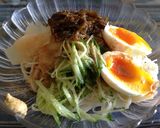 素麺de冷やし中華風♫ゴマだれ作り方4写真