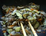野菜たっぷり素麺つゆ～♪作り方6写真