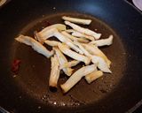 コンビーフとエリンギの黒胡椒パスタ作り方4写真