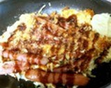 ふわふわ豆腐のお好み焼き作り方9写真