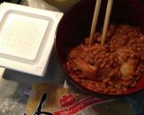 油揚げで❤納豆キムチ包み焼き作り方1写真