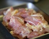 鶏肉としめじのやわらか甘酢煮。作り方5写真
